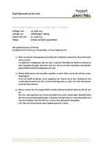 Schwan auf dem Gamsenteich - Anfrage der Ostthüringer Zeitung